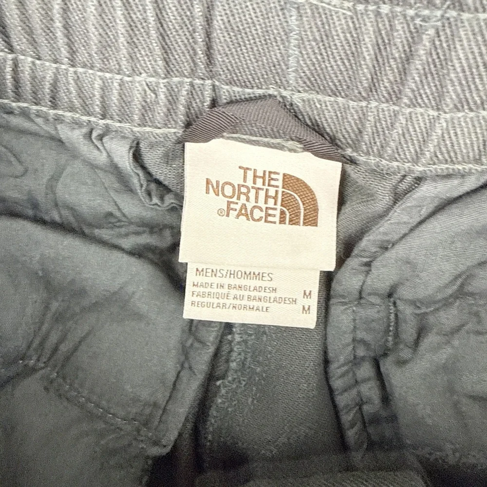 The North Face Mens Field Cargo Pants Size M Dark Gray Elastic Waist NF0A887S